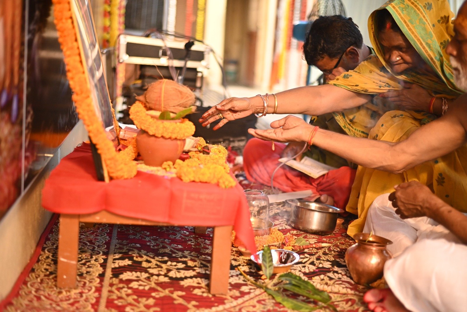 Pooja Photography in Varanasi | OneMoonStudio & Unscripted Moment