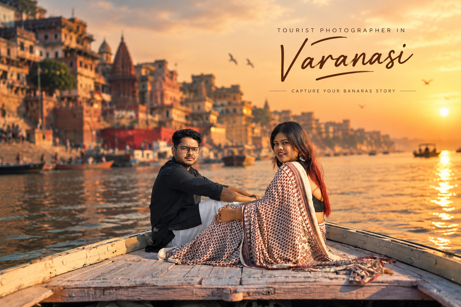 Tourist Photographer in Varanasi, India | OneMoonStudio