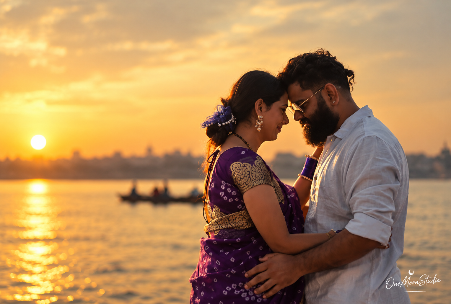 Pre Wedding Shoot Under ₹15,000 in Varanasi | OneMoonStudio